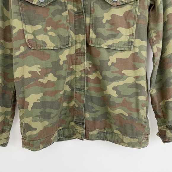 American Eagle Outfitters Camouflage Embroidered Jacket Size Small - Picture 5 of 15